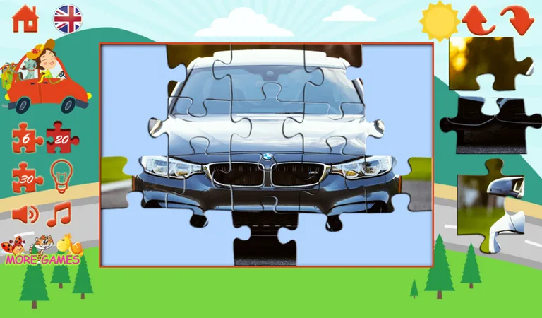 Puzzles for children: machines screenshot 3