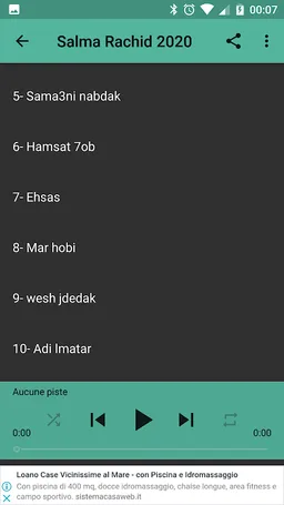 Salma Rachid جديد  أغاني  سلمى رشيد بدون انترنت screenshot 4