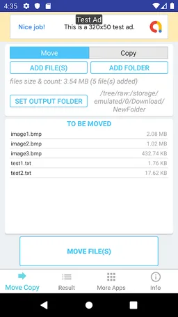 Simple File Mover screenshot 1