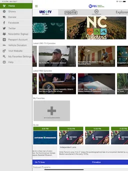 PBS North Carolina (old UNCTV) screenshot 7