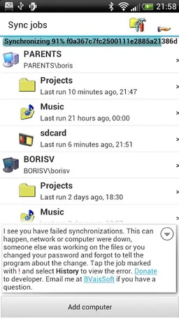 SyncMe Wireless screenshot 7
