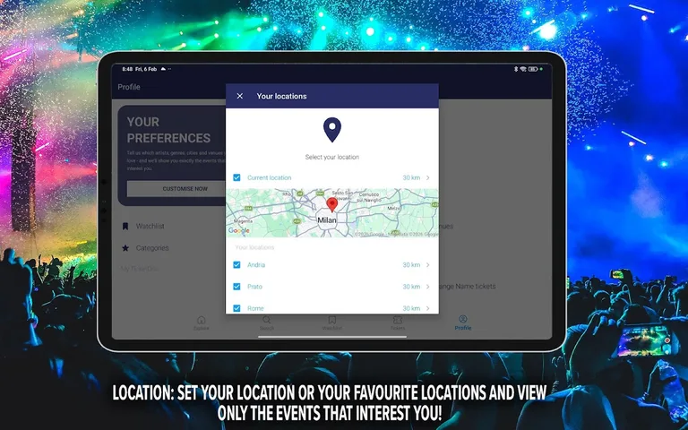 TicketOne: Tickets for Events screenshot 14