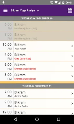 Bikram Yoga Roslyn screenshot 5