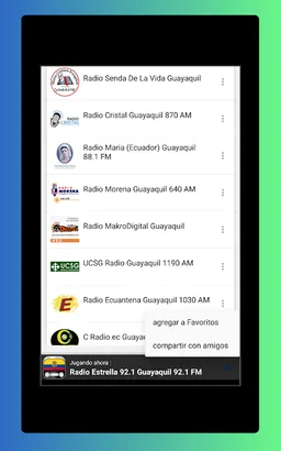 Radio Ecuador - Radio Ecuador FM + Internet Radio screenshot 2