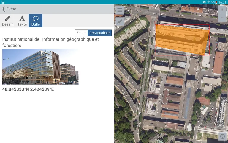 Edugéo mobile screenshot 1