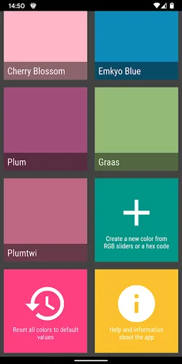 Pura: solid color wallpaper, open-source & ad-free screenshot 3