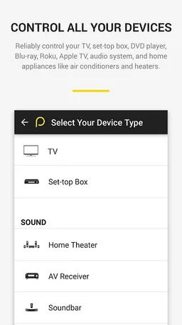 Peel Remote Universal Smart TV screenshot 3