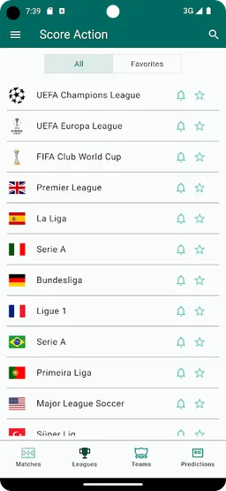 Score Action - live prediction screenshot 5