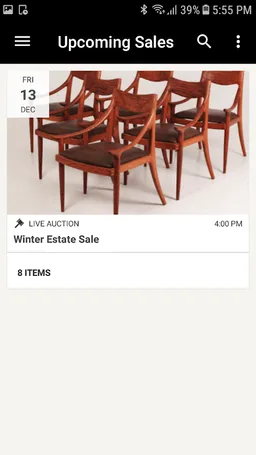 Clements Auctions screenshot 1