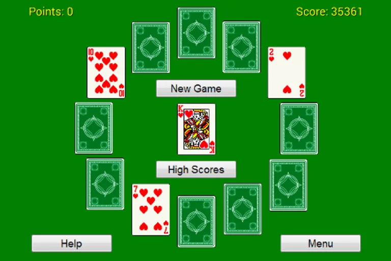 Clock Solitaire screenshot 1