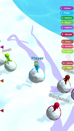 Snowball Man.io screenshot 8