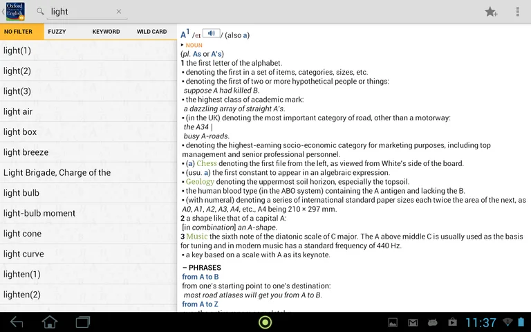 Oxford Dictionary of English F screenshot 4