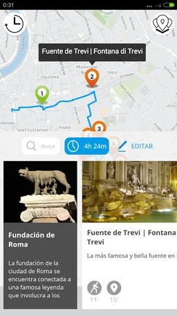 Roma Premium | JiTT guía turística y planificador de la visita con mapas offline screenshot 4