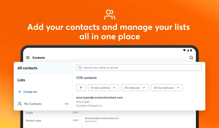 Constant Contact Marketing App screenshot 9