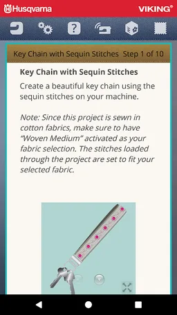 HUSQVARNA VIKING® JoyOS ADVISO screenshot 9