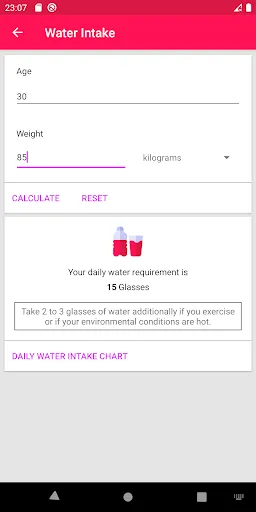 Health Calculator screenshot 15