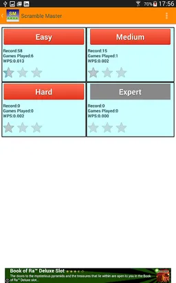 scrambler Words Puzzle Game screenshot 2