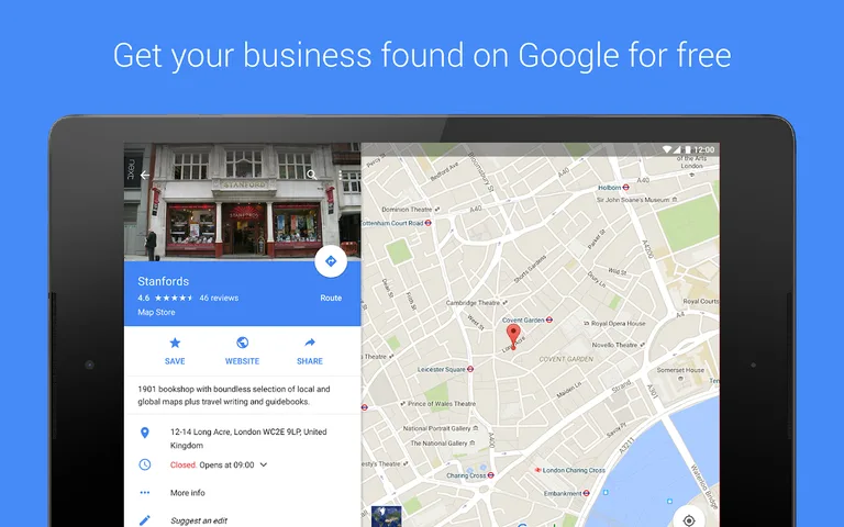 Google My Business screenshot 1