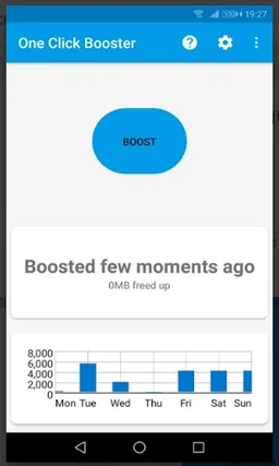 One Click Booster screenshot 3