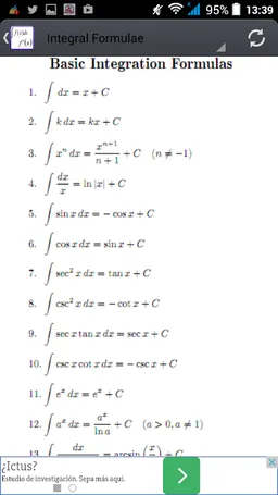 Derivative and Integral EVA screenshot 3