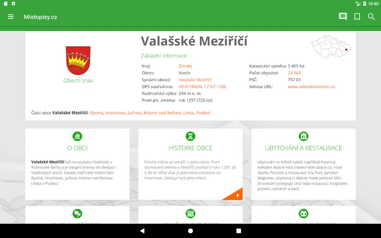 Místopisy screenshot 16