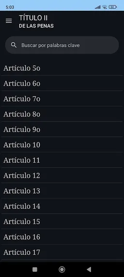 Código Penal de Argentina screenshot 3