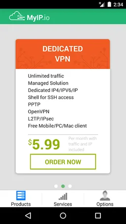 MyIP.io Your Personal VPN / IP screenshot 2