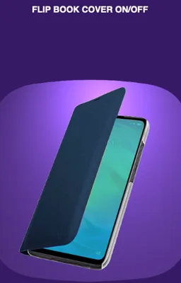 smart cover flip book screen on/off screenshot 2