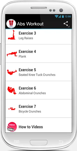Abs Workout screenshot 2