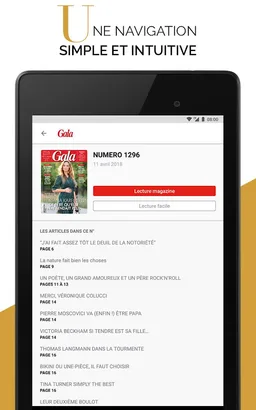 Gala le magazine screenshot 13