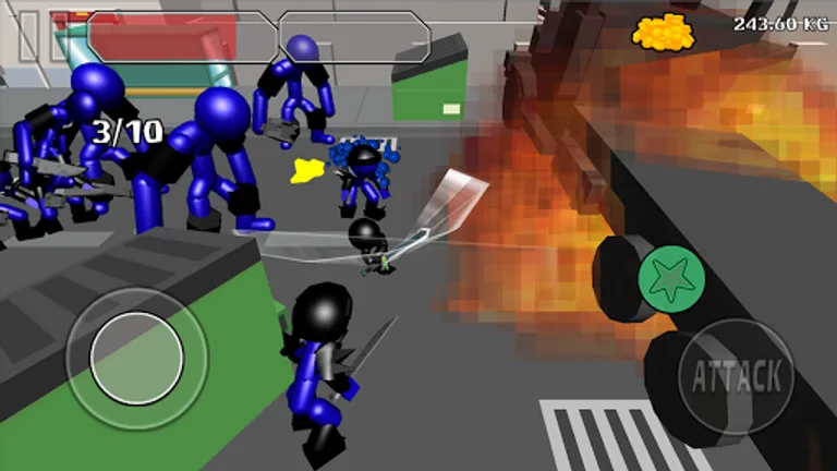 Stickman Sword Fighting 3D screenshot 4