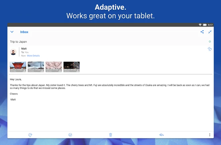 Email Blue Mail - Calendar screenshot 11