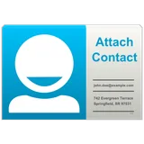 Attach Contact icon