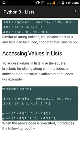 Python 3 Tutorials screenshot 3