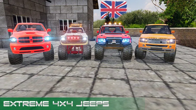 Offroad Jeep Driving-Jeep Game screenshot 1