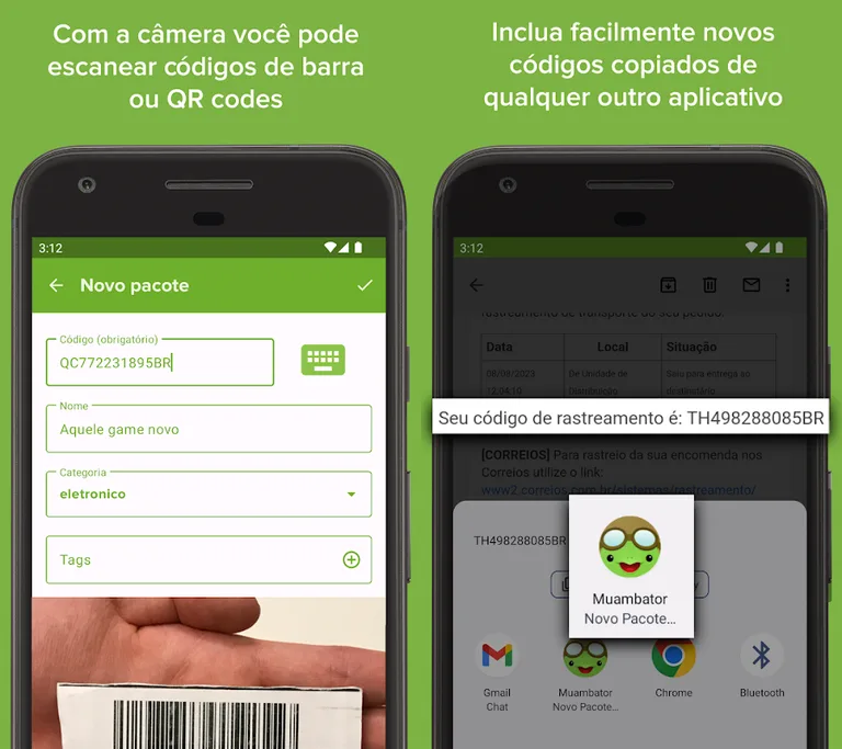 Muambator: Rastreio Correios screenshot 5