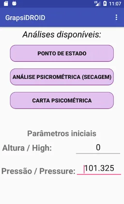 Calculo Psicrometrico screenshot 2