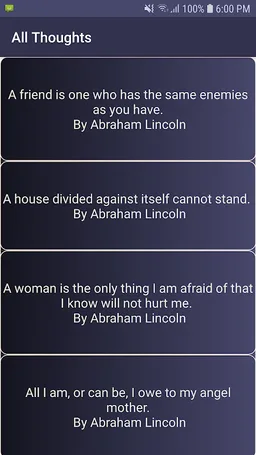 Great Quotes by Great Legends screenshot 1