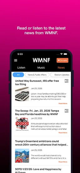 WMNF Player screenshot 5