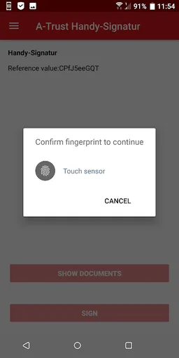 A-Trust Signatur screenshot 3