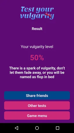 Test Vulgar - sexy tests screenshot 4