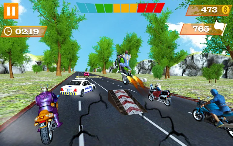 Adventure Motorcycle Racing screenshot 4