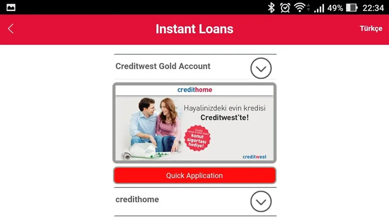 Creditwestbank Mobile Branch screenshot 4