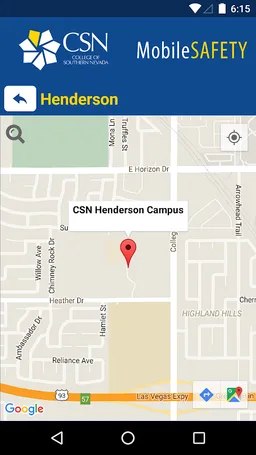 Mobile Safety - CSN screenshot 1