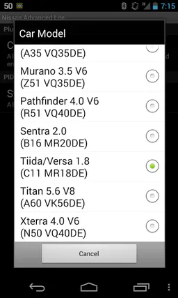 Advanced LT for NISSAN screenshot 4