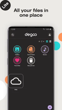 Degoo Lite: 100 GB Cloud Drive screenshot 5