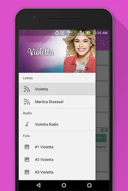 MP3 Violetta Músicas screenshot 1