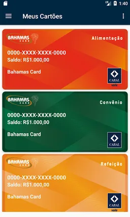 Bahamas Card screenshot 2