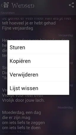Wensen en Felicitaties screenshot 6