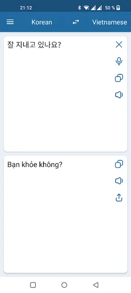 Korean Vietnamese Translator screenshot 2